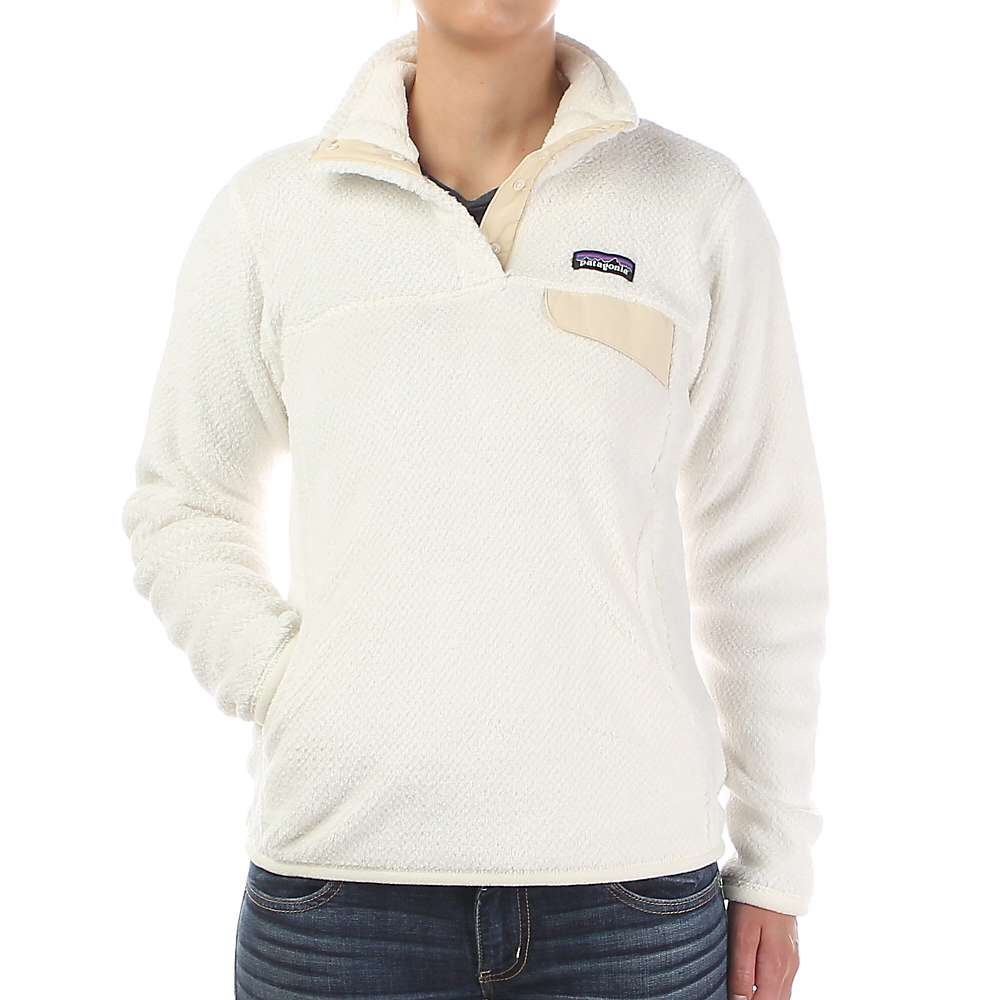 Patagonia Re-Tool Snap-T Pullover - White Fuzzy